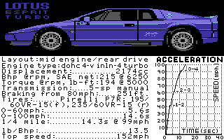 Test Drive screenshot 5 for Commodore 64